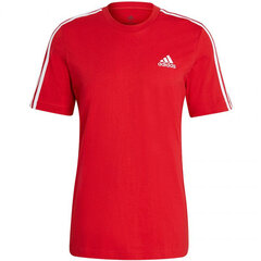 Meeste T-särk Adidas Essentials M GL3736, punane цена и информация | Мужские футболки | kaup24.ee