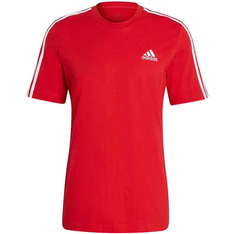 Meeste T-särk Adidas Essentials M GL3736, punane hind ja info | Meeste T-särgid | kaup24.ee