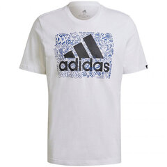 T-särk meestele Adidas Doodle Logo Graphic M GS4001, valge hind ja info | Meeste T-särgid | kaup24.ee