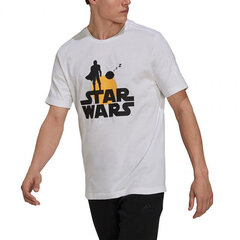 Meeste T-särk; Adidas x Star Wars M GS6223, valge hind ja info | Meeste T-särgid | kaup24.ee