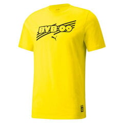 Meeste T-särk Puma Borussia Dortmund Tee M 759992 01, kollane hind ja info | Meeste T-särgid | kaup24.ee