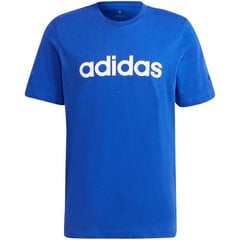 Футболка для мужчин Adidas Essentials Embroidered M H12183,, синяя цена и информация | Meeste T-särgid | kaup24.ee