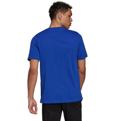 Футболка для мужчин Adidas Essentials Embroidered M H12183,, синяя цена и информация | Meeste T-särgid | kaup24.ee