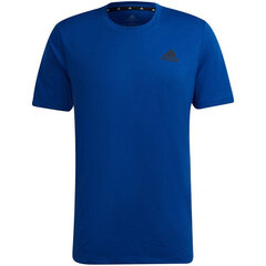 Футболка для мужчин Adidas Aeroready Des M GR0518, синяя цена и информация | Мужские футболки | kaup24.ee