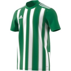 Футболка мужская Adidas Striped 21 JSY M H35644, зеленая цена и информация | Мужские футболки | kaup24.ee