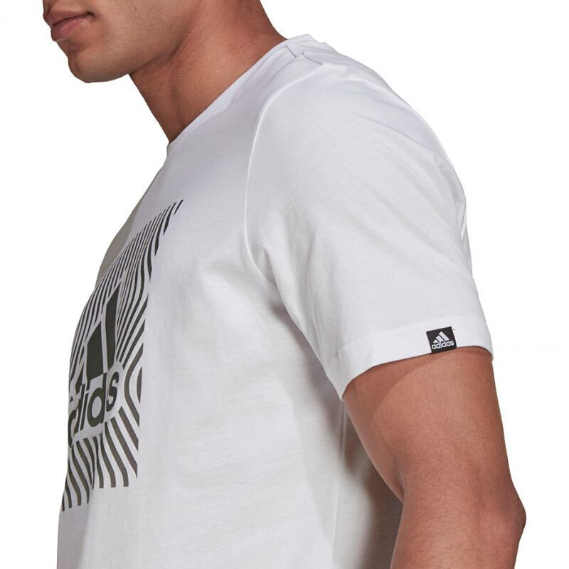 Meeste T-särk Adidas Colorshift M GS6279, valge hind ja info | Meeste T-särgid | kaup24.ee