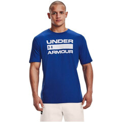 Футболка мужская Under Armour Team Issue Wordmark SS Tee M 1329582432, синяя цена и информация | Мужские футболки | kaup24.ee