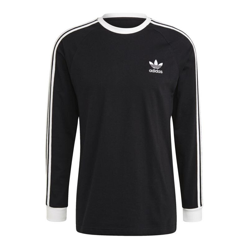 Meeste T-särk Adidas 3 Stripes M GN3478, must цена и информация | Meeste T-särgid | kaup24.ee