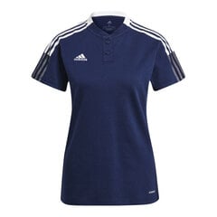 Футболка мужская Adidas Tiro 21 Polo M GK9674, синяя цена и информация | Мужские футболки | kaup24.ee