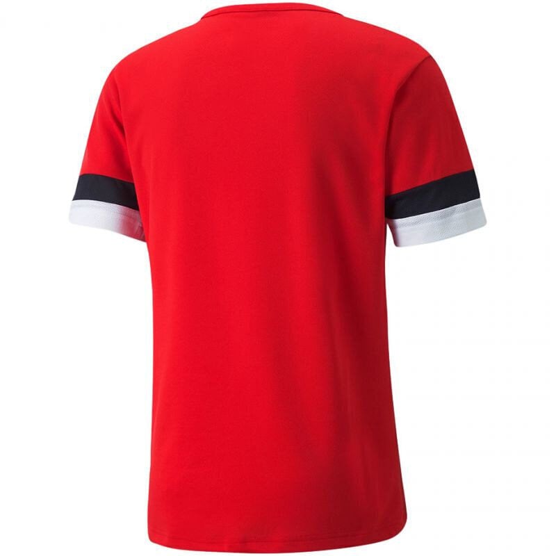 Meeste sportlik T-särk Puma teamRise Jersey M 704932 01, punane цена и информация | Meeste T-särgid | kaup24.ee