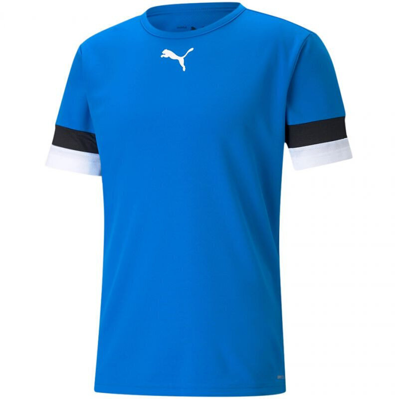 Meeste sportlik T-särk Puma teamRise Jersey M 704932 02, sinine hind ja info | Meeste T-särgid | kaup24.ee