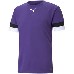 Meeste sportlik T-särk Puma teamRise Jersey M 704932 10, lilla цена и информация | Мужские футболки | kaup24.ee