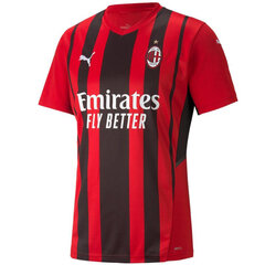 Футболка мужская Puma AC Milan Home Shirt Replica M 759122 01, красная цена и информация | Мужские футболки | kaup24.ee