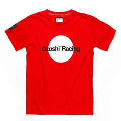 Футболка мужская Ozoshi Yoshito O20TSRACE005, красная цена и информация | Мужские футболки | kaup24.ee
