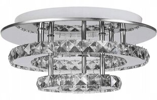 LED laevalgusti Crystal Round Double, 4000K hind ja info | Laelambid | kaup24.ee