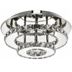 LED laevalgusti Crystal Round Double, 4000K hind ja info | Laelambid | kaup24.ee