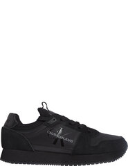 Мужская повседневная обувь Calvin Klein Runner Sock Laceup Ny-Lth цена и информация | Кроссовки для мужчин | kaup24.ee
