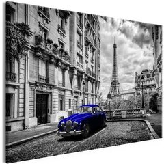 Картина Car in Paris Blue цена и информация | Картины, живопись | kaup24.ee