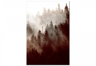 Maal - Brown Forest (1 Part) Vertical hind ja info | Seinapildid | kaup24.ee