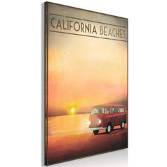 Maal - California Beaches (1 Part) Vertical hind ja info | Seinapildid | kaup24.ee