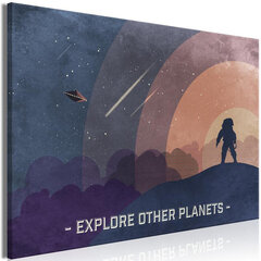 Maal - Explore Other Planets (1 Part) Wide hind ja info | Seinapildid | kaup24.ee