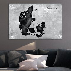Pilt korgil - Scandinavian Beauty [Cork Map] hind ja info | Seinapildid | kaup24.ee