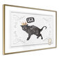 Poster - Cat Rules I цена и информация | Seinapildid | kaup24.ee