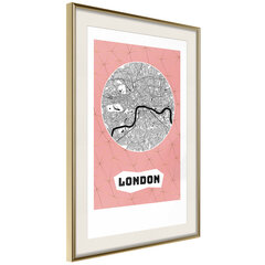 Плакат City map: London цена и информация | Картины, живопись | kaup24.ee