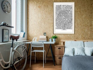 Плакат City Map: Paris цена и информация | Картины, живопись | kaup24.ee