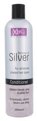 Juuksepalsam hallidele ja heledatele juustele Xpel Shimmer Of Silver 400 ml hind ja info | Juuksepalsamid | kaup24.ee