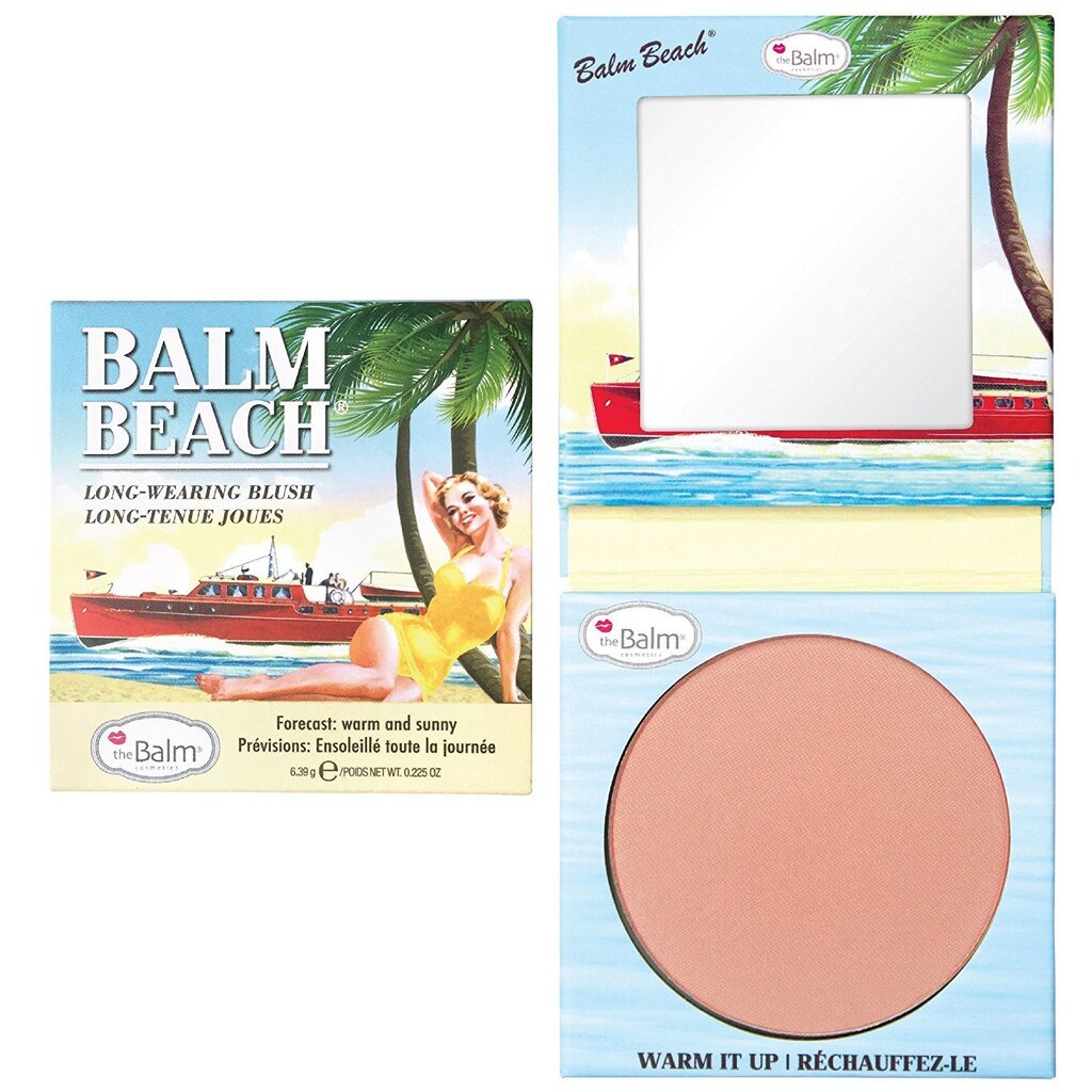 Põsepuna Balm Beach Nude Pink theBalm цена и информация | Päikesepuudrid, põsepunad | kaup24.ee