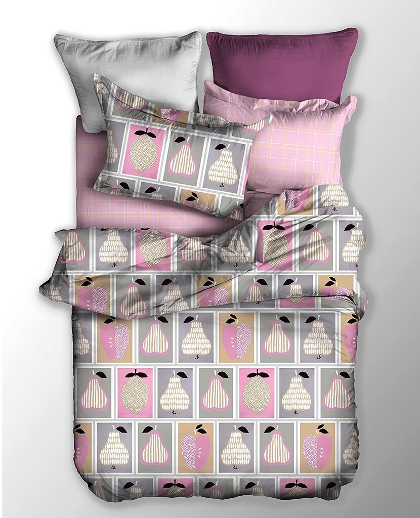 Decoking voodipesukomplekt Owoc - erinevad suurused цена и информация | Voodipesukomplektid | kaup24.ee