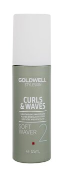 Несмываемый крем для кудрявых волос Goldwell Curls & Waves Soft Waver 2, 125 мл цена и информация | Средства для укладки волос | kaup24.ee