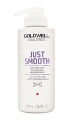 Taastav mask sõnakuulmatutele juustele Goldwell Dualsenses Just Smooth 500 ml цена и информация | Маски, масла, сыворотки | kaup24.ee