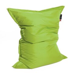 Кресло-мешок Qubo™ Modo Pillow 100, гобелен, зеленое цена и информация | Кресла-мешки и пуфы | kaup24.ee