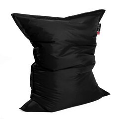Кресло-мешок Qubo™ Modo Pillow 100, гобелен, черное цена и информация | Кресла-мешки и пуфы | kaup24.ee