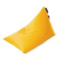 Кресло-мешок Qubo™ Tryangle, гобелен, желтое