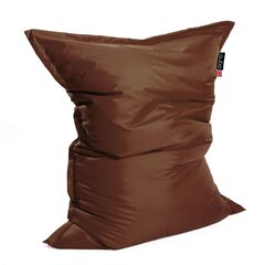 Кресло-мешок Qubo™ Modo Pillow 130, гобелен, коричневое цена и информация | Кресла-мешки и пуфы | kaup24.ee