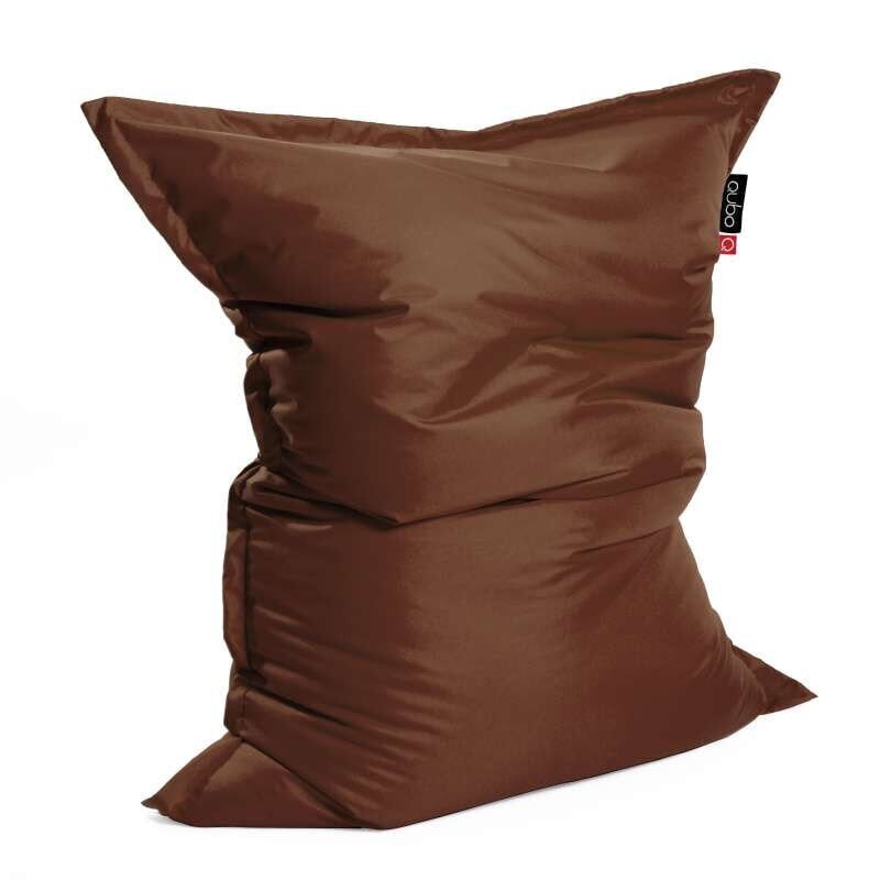 Kott-tool Qubo™ Modo Pillow 100, mööblikangas, pruun hind ja info | Kott-toolid, tumbad, järid | kaup24.ee