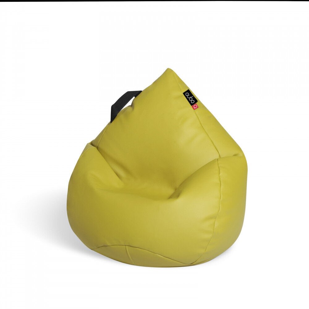 Kott-tool Qubo™ Drizzle Drop Olive Soft Fit, helekollane hind ja info | Lastetoa kott-toolid, tugitoolid ja tumbad | kaup24.ee