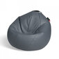Kott-tool Qubo™ Comfort 80, kunstnahk, hall hind ja info | Kott-toolid, tumbad, järid | kaup24.ee