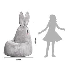 Kott-tool Qubo™ Daddy Rabbit, mööblikangas, roheline цена и информация | Кресла-мешки и пуфы | kaup24.ee