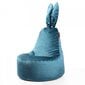 Kott-tool Qubo™ Daddy Rabbit, mööblikangas, sinine hind ja info | Kott-toolid, tumbad, järid | kaup24.ee