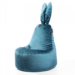 Kott-tool Qubo™ Daddy Rabbit, mööblikangas, sinine цена и информация | Кресла-мешки и пуфы | kaup24.ee