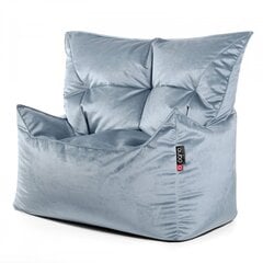 Кресло-мешок Qubo™ Chillin, гобелен, голубое цена и информация | Кресла-мешки и пуфы | kaup24.ee