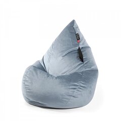 Кресло-мешок Qubo™ Splash Drop, гобелен, светло-синее цена и информация | Кресла-мешки и пуфы | kaup24.ee