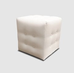 Пуф Domino, белый цена и информация | Кресла-мешки и пуфы | kaup24.ee