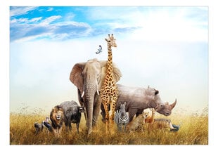 Фотообои - Fauna of Africa, 98x70 цена и информация | Фотообои | kaup24.ee