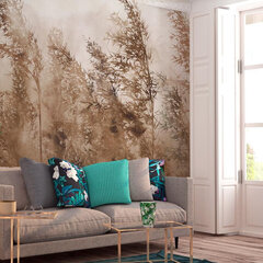 Fototapetas - Tall Grasses - Brown, 98x70 hind ja info | Fototapeedid | kaup24.ee