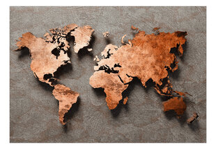 Фотообои - Copper Map, 98x70 цена и информация | Фотообои | kaup24.ee